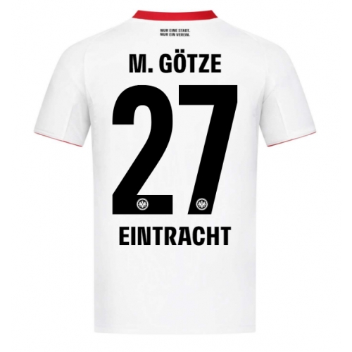 Billige Fotballdrakt Eintracht Frankfurt Mario Gotze #27 Replika Bortedrakt 2025-26 Kortermet Billige Fotballdrakt Eintracht Frankfurt Mario Gotze #27 Replika Bortedrakt 2025-26 Kortermet